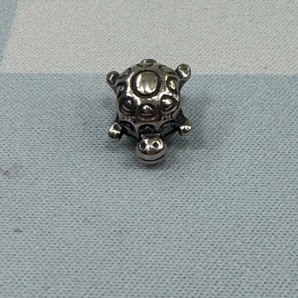 Pandora Sterling Silver Turtle Animal Charm